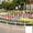 White, variant on European Style Plastic Garden Fence, 22.8x13.4in Decorative Ornamental Border for Flower Beds & Lawns (White/Black Options)