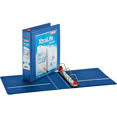 UPC: 0083086263224 | Cardinal Xtralife ClearVue Locking Slant-D Binders