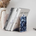 thumbnail image 6 of Lsque Blueberry Printed Wood Bookends,Non-Skid Bookend for Shelves,Heavy Duty Support Bookends,Non-Slip Foam Pads for Office, Home, and Library,1 Pair, 6 of 8