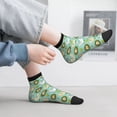 thumbnail image 5 of Goofa Chicken Laying Eggs Pattern Non Slip Socks with Grips for Elderly, Crew Socks Yoga Hospital Socks Cushioned Sole Gripper Socks for Men Women, 5 of 5