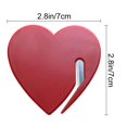 thumbnail image 5 of Sylvtty Christmas Paper Cutters Heart-Shaped Envelope Opener Gift Wrapping Tool Safe Plastic Paper Trimmer for Craft Letters Wrapping, 5 of 6