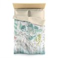 thumbnail image 4 of Funda nórdica de microfibra Springtime en Aqua, 4 of 5