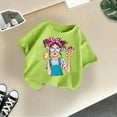 thumbnail image 4 of Hienoo Big Girls Graphic T-Shirt Cartoon Short Sleeve Cotton T Shirt, Sizes 3-14, 4 of 4