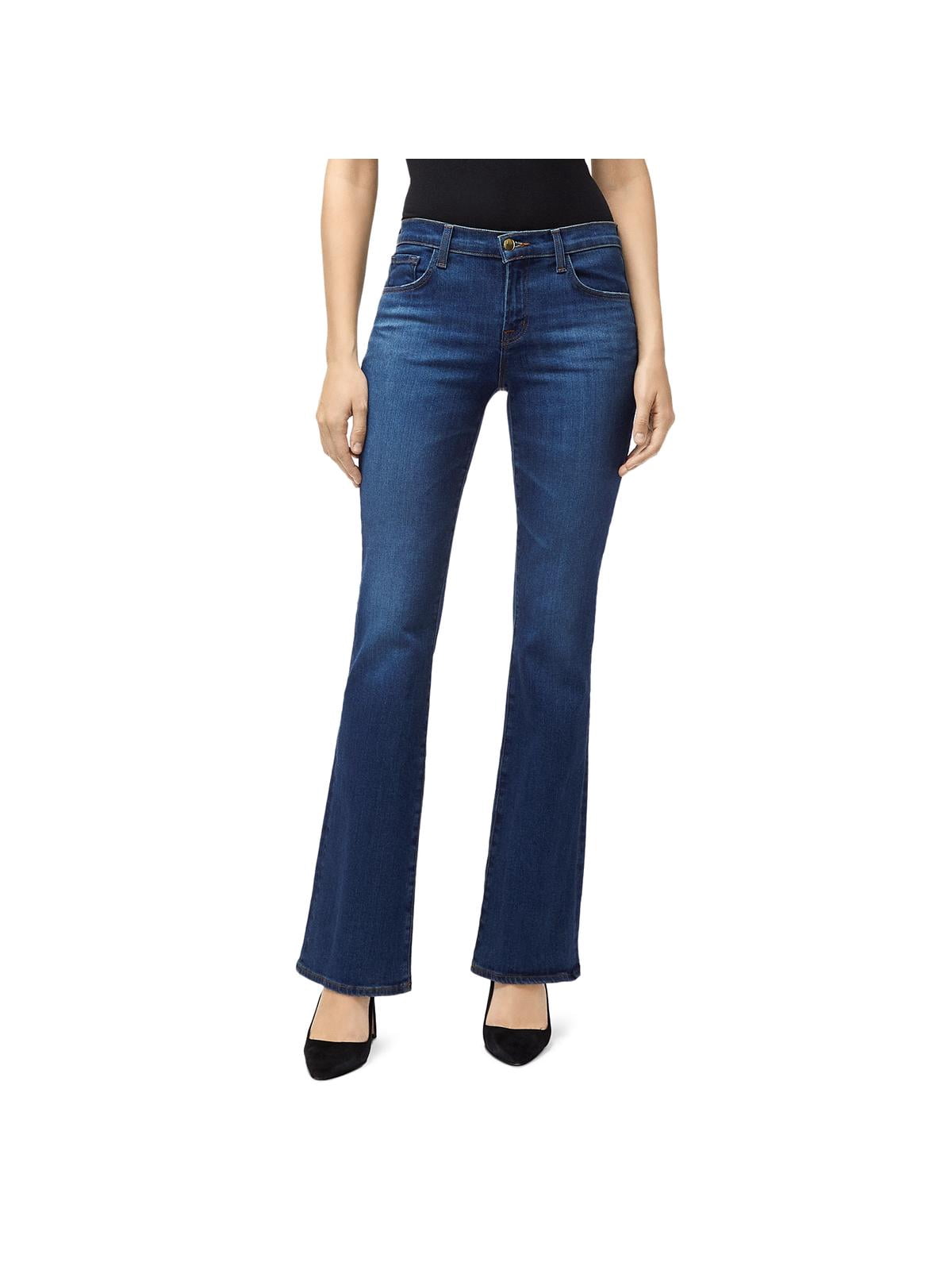 J Brand Womens Sallie Denim Mid-Rise 