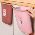 thumbnail image 3 of Kitchen Wall Door Hanging Folding Garbage Waste Bin Storage Cooking Trash Can, 3 of 8