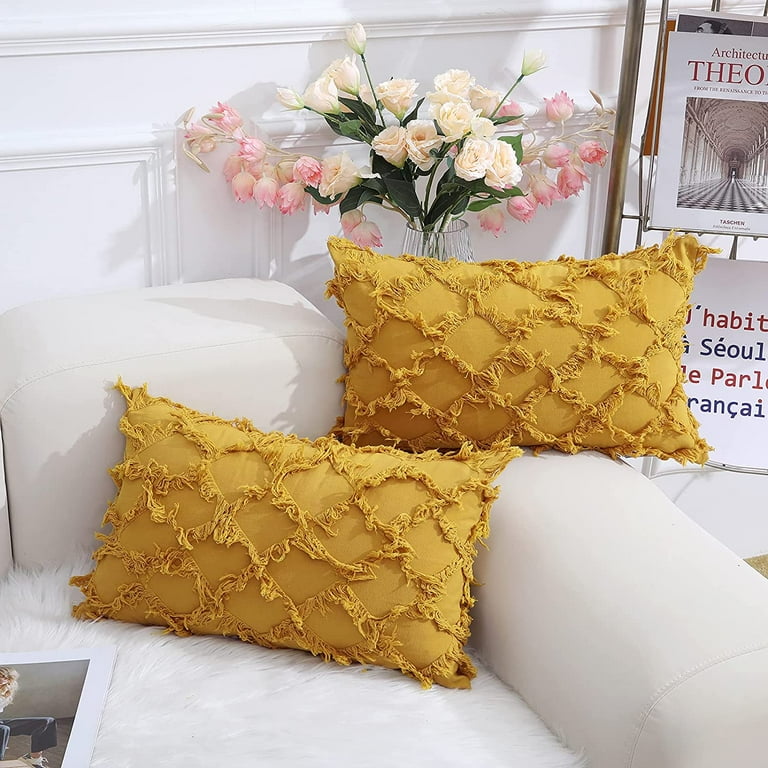 Mustard Yellow Throw Pillow – Hallstrom Home