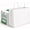 White, variant on EconoHome Premium Eco-Friendly 16 x 6 x 12 Inch Paper Bags - Recyclable Gift Bags with Handles for Shopping, Parties, and Everyday Use - 100 Pack