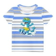 thumbnail image 2 of Boys' Fashion Casual Letter Printed Round Neck Short Sleeve, 2 of 3