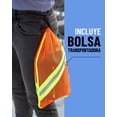 thumbnail image 3 of Chaleco de Seguridad Premium | Chaleco de Seguridad Industrial, Reflejante y Multifuncional con Cinta de Alta Visibilidad y Bolsa Transportadora (Grande), 3 of 7