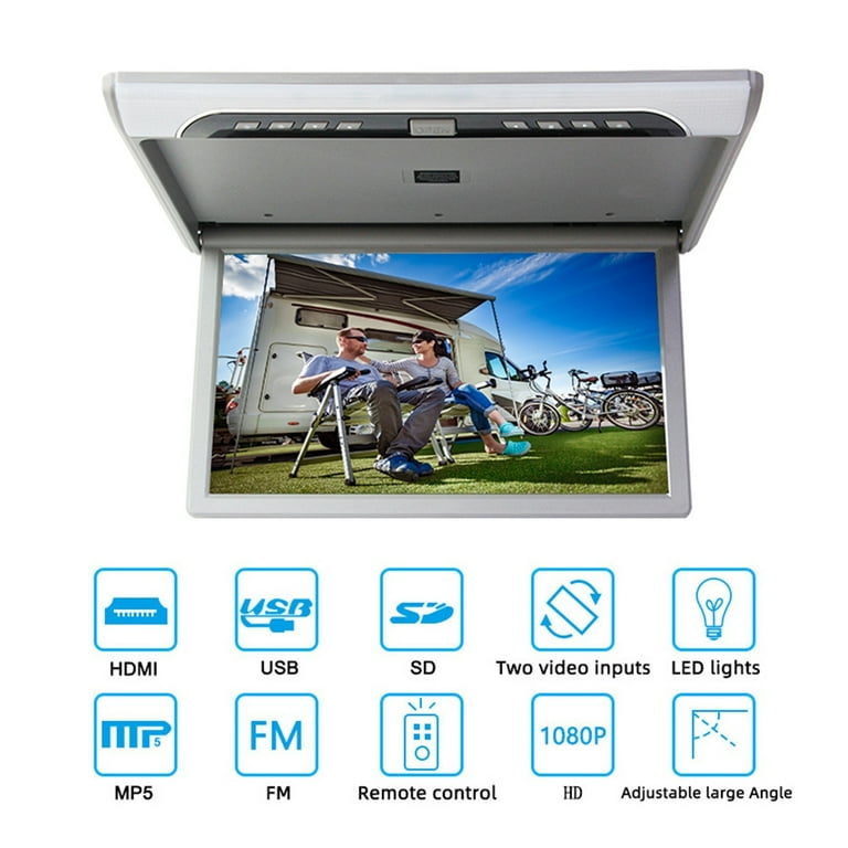 その他 Absolute DMR400 4-Inch In-Dash Receiver with DVD Player Flip Down Detachable Panel T feet Screen by Absolute wgteh8f Absolute DMR400 4-Inch In-Dash Receiver with DVD Player Flip