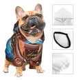 thumbnail image 4 of Bingfone Animals On Noah'S Ark2 Dog Clothes Hoodie, Pet Winter Coat,Puppy Sweatshirts For Small Dogs Boy Girl,Suitable For All Breeds-Small, 4 of 9