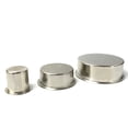 thumbnail image 5 of Mini velas de metal para candelabros, portavelas de 2 tamaños, protectores de goteo para velas de metal y aluminio, para velas cónicas de mesa de madera para el Ramadán y el Día de San Valentín, 5 of 5