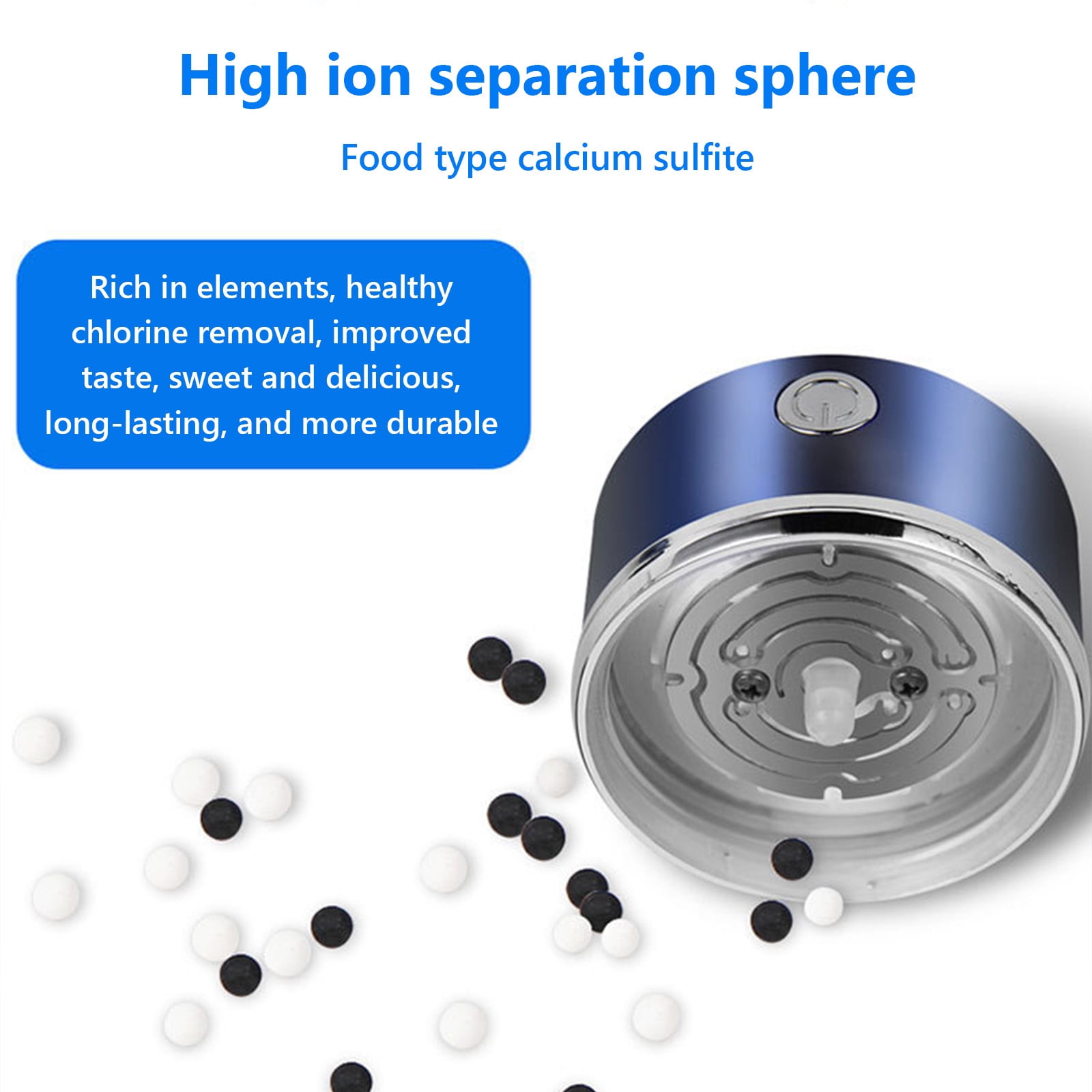 Momihoom Hydrogen Water Bottle, Hydrogen Rich Water Generator, Rechargeable Portable Glass Hydrogen Water Ionizer Machine , for Daily Office Home Travel and Fitness Drinking