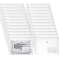 thumbnail image 1 of 24 sobres de plástico transparente A5 de 9,25 x 7,08 pulgadas, bolsas transparentes para guardar documentos con cierre a presión., 1 of 9
