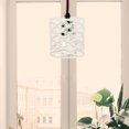 thumbnail image 3 of 1Pcs White Cylinder Iron Creative Lampshade for Chandelier Accessory, 3 of 9