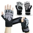 Travelwant Workout Gloves for Men and Women, Fingerless Weight Lifting