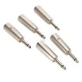 thumbnail image 2 of Xlr To Mono Connector, Zinc Alloy Housing Screw Free Design Xlr Male To Mono Adapter Simple Operation  For Mobile Phone, 2 of 7
