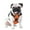 Blue, variant on No Pull Dog Harness Medium Reflective Front Clip Vest with Handle,Adjustable 2 Metal Rings 3 Buckles,[Easy to Put on & Take Off](M, Orange)