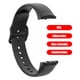 thumbnail image 2 of Pulsera de TPU Loopback Watchband para Samsung Galaxy Fit SM-R370 (Negro), 2 of 6