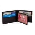 thumbnail image 5 of RFID Blocking Men's Bifold Wallet Multi Card Center Flap ID Holder, 5 of 10