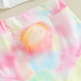 thumbnail image 6 of mgoYE Baby Girl Clothes 3-6 Months Infant Baby Girl Easter Outfits Short Sleeve Romper Bunny Onesie + Pompom Shorts Bloomers + Headband 3Pcs(Red,0-3 Months), 6 of 9