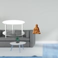 thumbnail image 2 of Mesa Auxiliar Acrílica Del Sagrado Corazón Con Figura De Jesús. Mesita De Noche Compacta Para Sala De Estar, Dormitorio, Oficina O Pasillo. Fácil De Armar. Ideal Como Regalo O Artículo De, 2 of 8