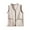 Beige, variant on DuoJiaJ Women's Shearling Vest Quilted Gilet Warm & Stylish Inside Outerwear Womens Down Coat Beige XXXL