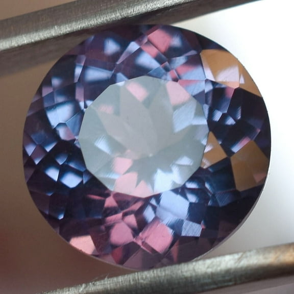 4.90 Ct Natural Alexandrite Color-Change Round Cut CERTIFIED Ring Size Gemstone