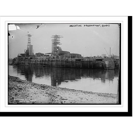 Historic Print, Argentine Dreadnought, Quincy, 12/2/12, 16" x 20"