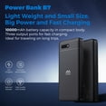 thumbnail image 2 of MIRO Power Bank B7: Compact Powerhouse for On-the-Go Charging 10000mAh, 2 of 7