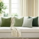 thumbnail image 5 of Juego de 4 fundas de almohada decorativas MIULEE, 46 x 46 cm, color verde, 5 of 6