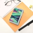 thumbnail image 7 of JIALIOU Nylon Trifold Card Wallet with ID Window Zipper Pocket for Men Women Teen Snow Aurora, 7 of 7