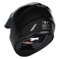 thumbnail image 4 of GLX GX11 Compact Motorcycle Helmet - Black, Small - Full Face w/ Tinted Visor, DOT Approved, 4 of 8