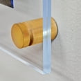 thumbnail image 5 of Floating Acrylic Wall Frame with Gold Stand Off Caps: 24" x 36" Graphic Size, Overall Frame Size: 28" x 40", 5 of 7