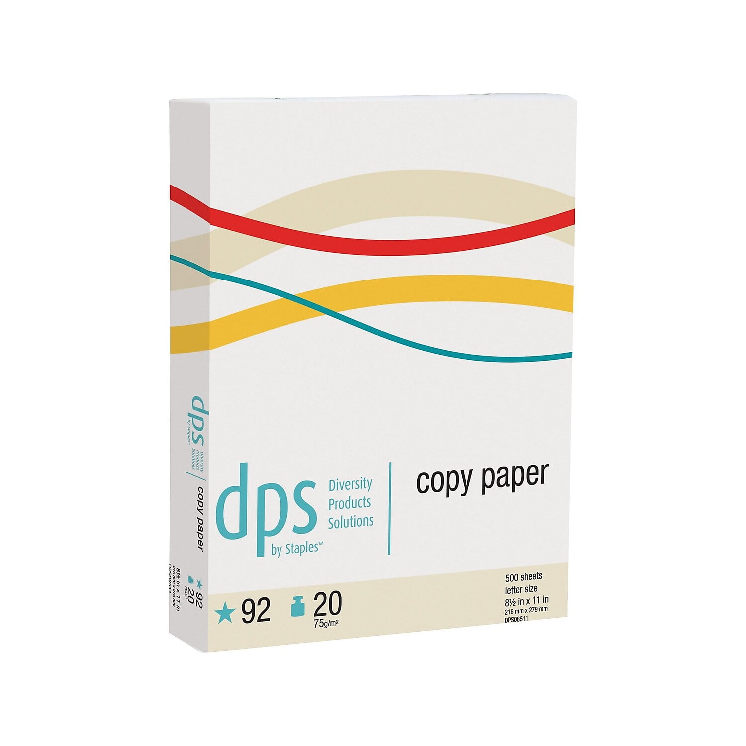 MyOfficeInnovations 8.5" x 11" Copy Paper 20 lbs. 92 Brightness 500/Ream 10 Reams/Carton 818051