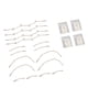 thumbnail image 2 of 80 cintas de lifting facial con 16 cuerdas, ideal para maquillaje, arrugas faciales y belleza facial femenina., 2 of 14