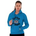 thumbnail image 5 of Crazy Cat Lady in Training Funny Cute Hoodie Sweatshirt Women Brisco Brands 5X, 5 of 6