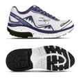 thumbnail image 2 of Gravity Defyer TB9024FWP: Womens Mighty Walk White/Purple Sneakers (10 B(M) US Women), 2 of 8