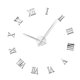 thumbnail image 2 of Reloj de espejo romano grande Worallymy, autoadhesivo para sala de estar, reloj de pared DIY, pegatina para decoración del hogar, reloj acrílico Worallymy JD735800712, 2 of 7