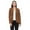 Mocha, variant on Women's Casual Long Sleeves Office Workwear Solid Blazer Jacket S-3XL