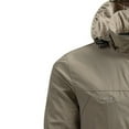 thumbnail image 3 of Atogsazn Mens Windbreaker Jacket Casual Zipper Long Sleeve Sunscreen Jacket Loose Solid Color Coat 01-Khaki XXXL on Clearance, 3 of 4