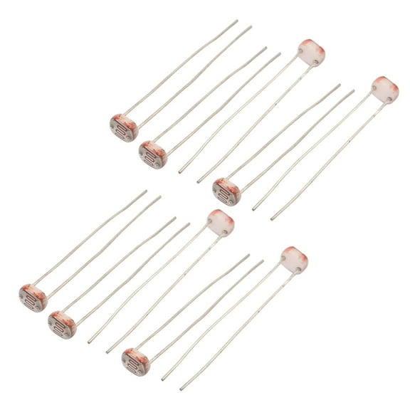 10Pcs 5517 Photoresistor LDR CDS 5mm Light-Dependent Resistor Sensor