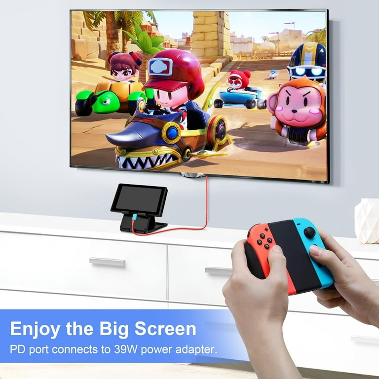 USB C to HDMI Cable Adapter for Nintendo Switch Dock 6.6 ft USB
