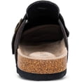 thumbnail image 4 of Unisex Boston Soft Footbed Clog，Suede Leather Clogs, Cork Clogs Shoes for Women Men，Antislip Sole Slippers Mules, 4 of 14