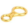 thumbnail image 4 of Figure 8 Descender Alloy Rigging Plate Climbing 35KN Figure 8 Descender Downhill Equipment Alloy Rigging Plate For RappellingGold, 4 of 8