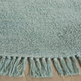 thumbnail image 3 of Safavieh Easy Care Frosina Solid Area Rug, Turquoise, 3' x 3' Round, 3 of 7