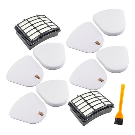 Replace Hepa Filter for Shark Navigator  Deluxe NV360 NV370 NV358 NV355 NV351 NV356E UV540 NV350 NV356 NV357,  Part # XFF350 & XHF350 Cleaner