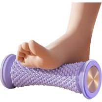 Foot Massage Roller, Manual Trainer for Relief Plantar Fasciitis, Heel & Foot Arch Pain, Deep Tissue Muscle Massager, Trigger Point Roller for Feet, Reflexology Tool