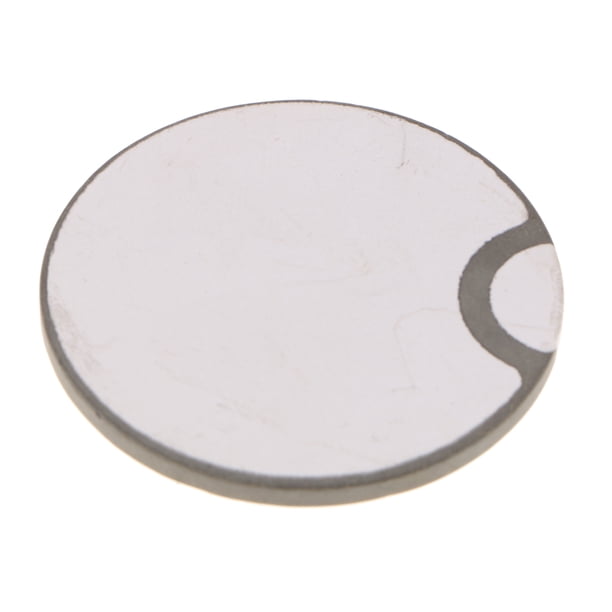 1 unidad de s piezoeléctricos de 50 mm de diámetro, transductor de zumbador de cerámica piezoeléctrico Yotijar Sonda Transductor de disco