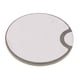thumbnail image 1 of 1 unidad de s piezoeléctricos de 50 mm de diámetro, transductor de zumbador de cerámica piezoeléctrico Yotijar Sonda Transductor de disco, 1 of 6